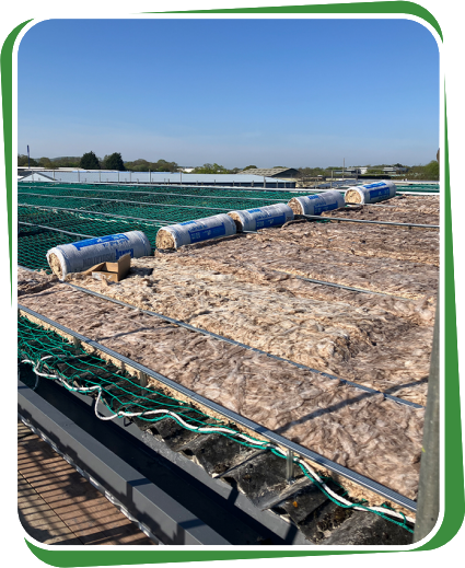 Commercial roofing and roof overcladding work