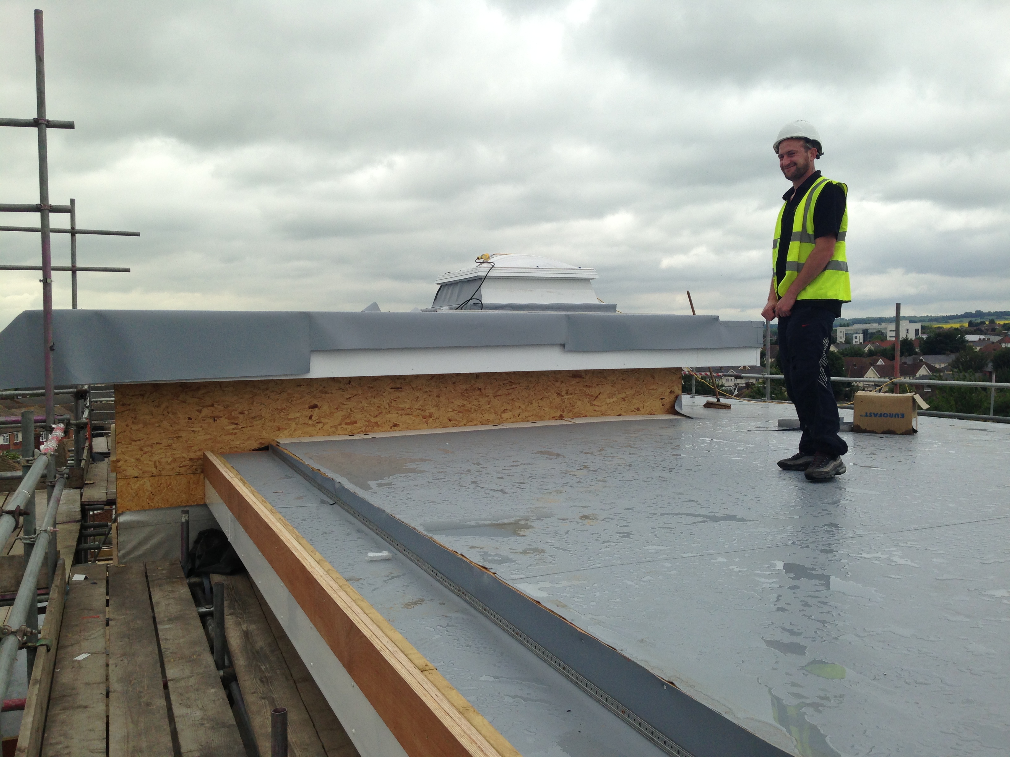 Roofing project in Gravesend