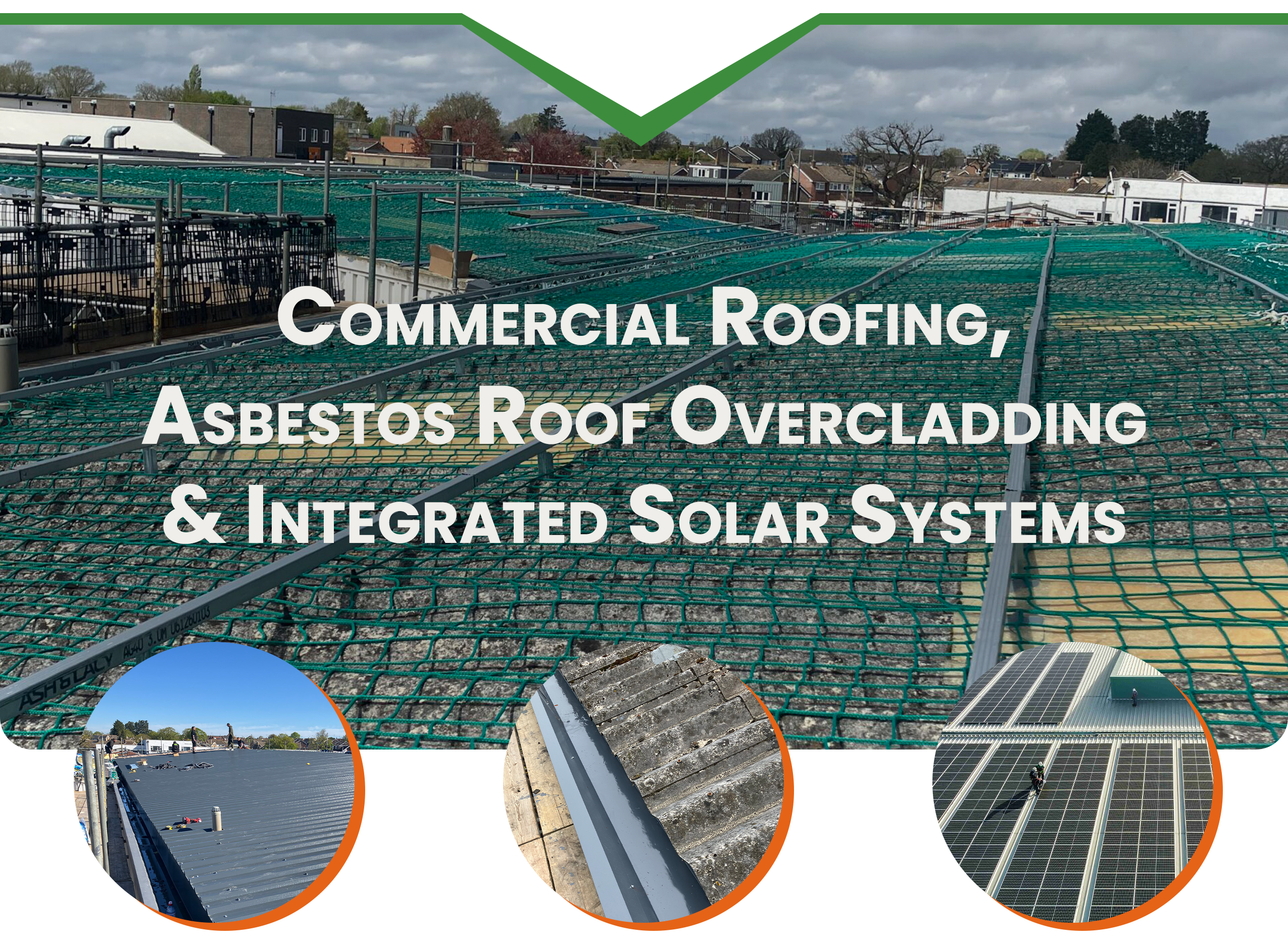 Commercial roof overcladding project